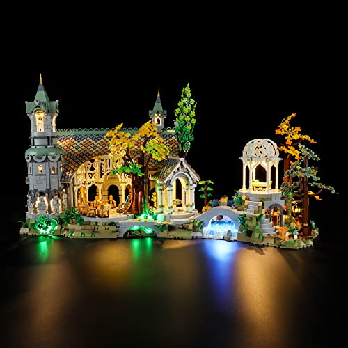LIGHTAILING Light for Lego- 10316 The Lord of The Rings: Rivendell - Led Lighting Kit Compatible with Lego Building Blocks Model - NOT Included The Model Set