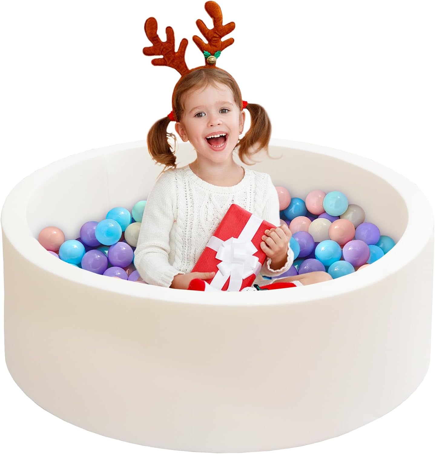 IAGBIBUI 35.4" Foam Ball Pit