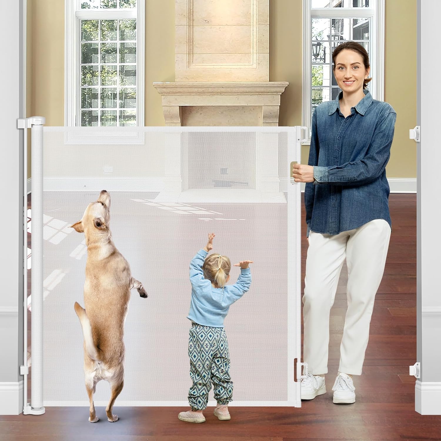HEELALBABY 48" Retractable (55" wide)