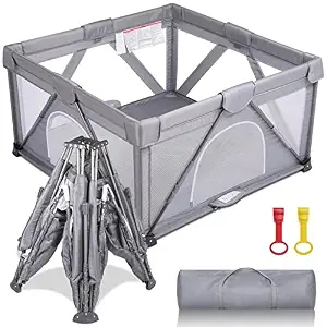 GENTEACO Baby Playpen 50"x50"