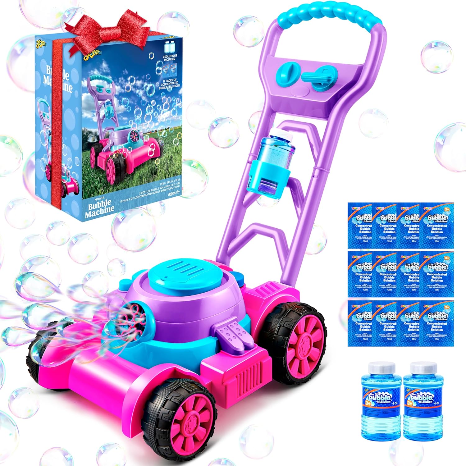 SLOOSH Bubble Lawn Mower (Pink)