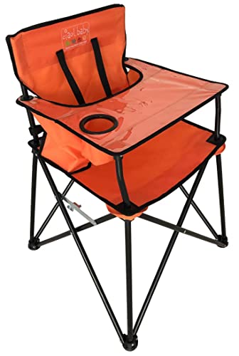 ciao! baby Portable High Chair (Orange Spirit)