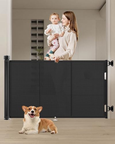 71 inch Retractable Baby Gates 34 inch Tall
