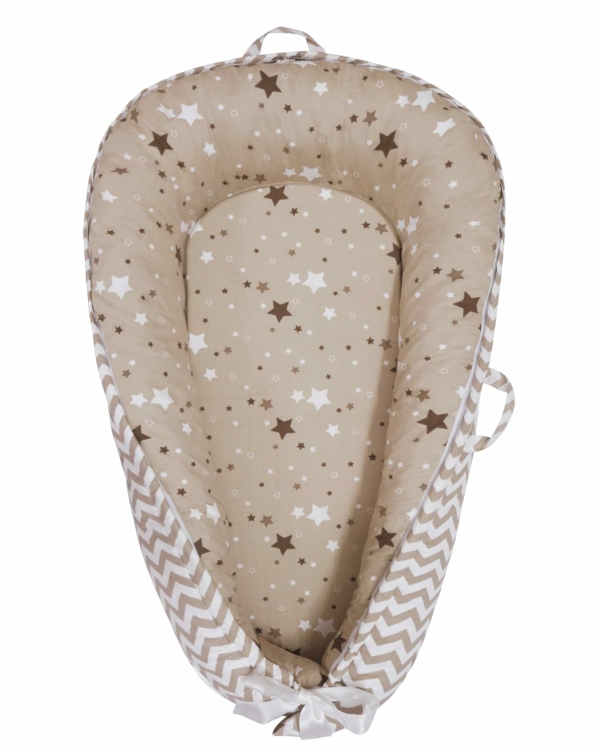 Aila + Aiden Baby Lounger (Tan)