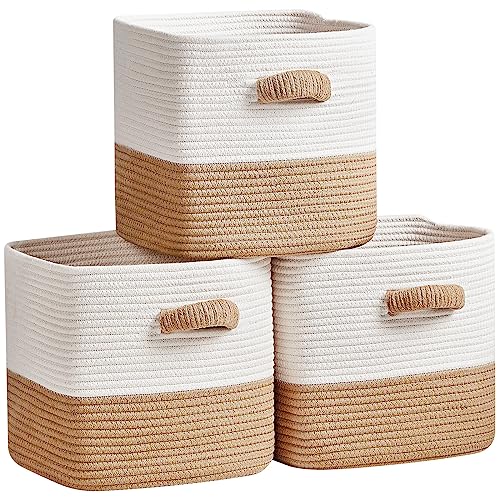 R RUNKA 11" Cube Baskets (3-Pack)