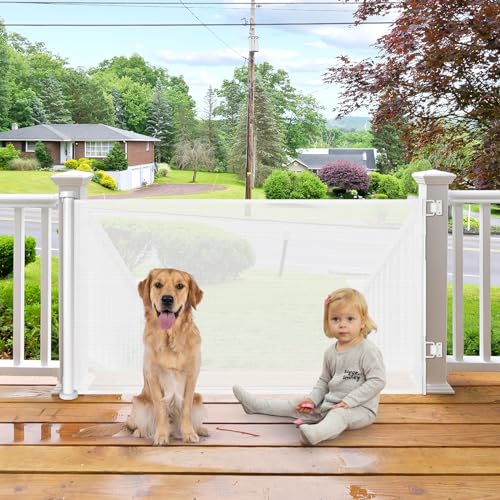 BETERTEK Retractable Dog Gates for Doorways
