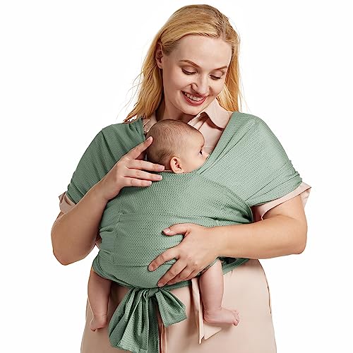 Momcozy Adjustable Buckle Baby Wrap Carrier (Regular)