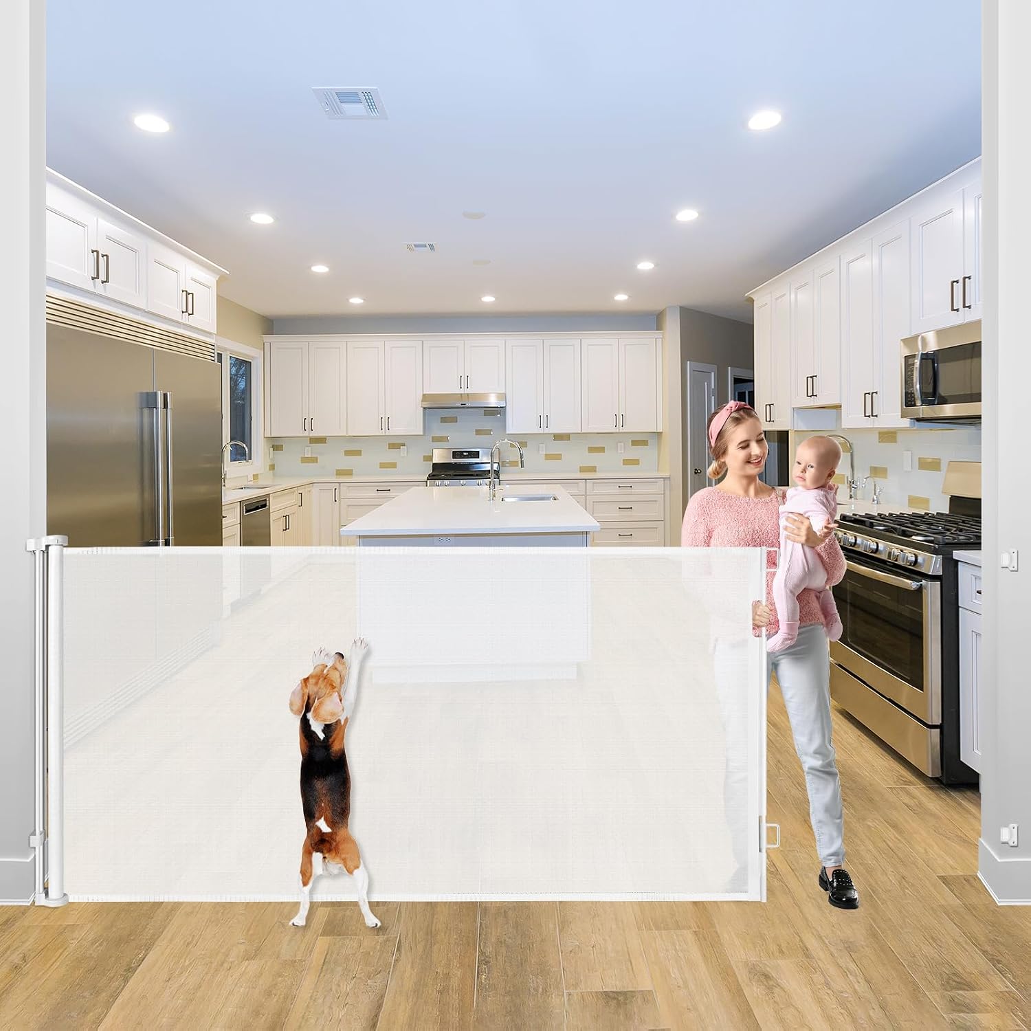 BETERTEK 42" x 115" Retractable