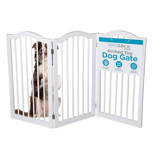 INTERNET'S BEST Arched Top Dog Gate (3 Panel 36")