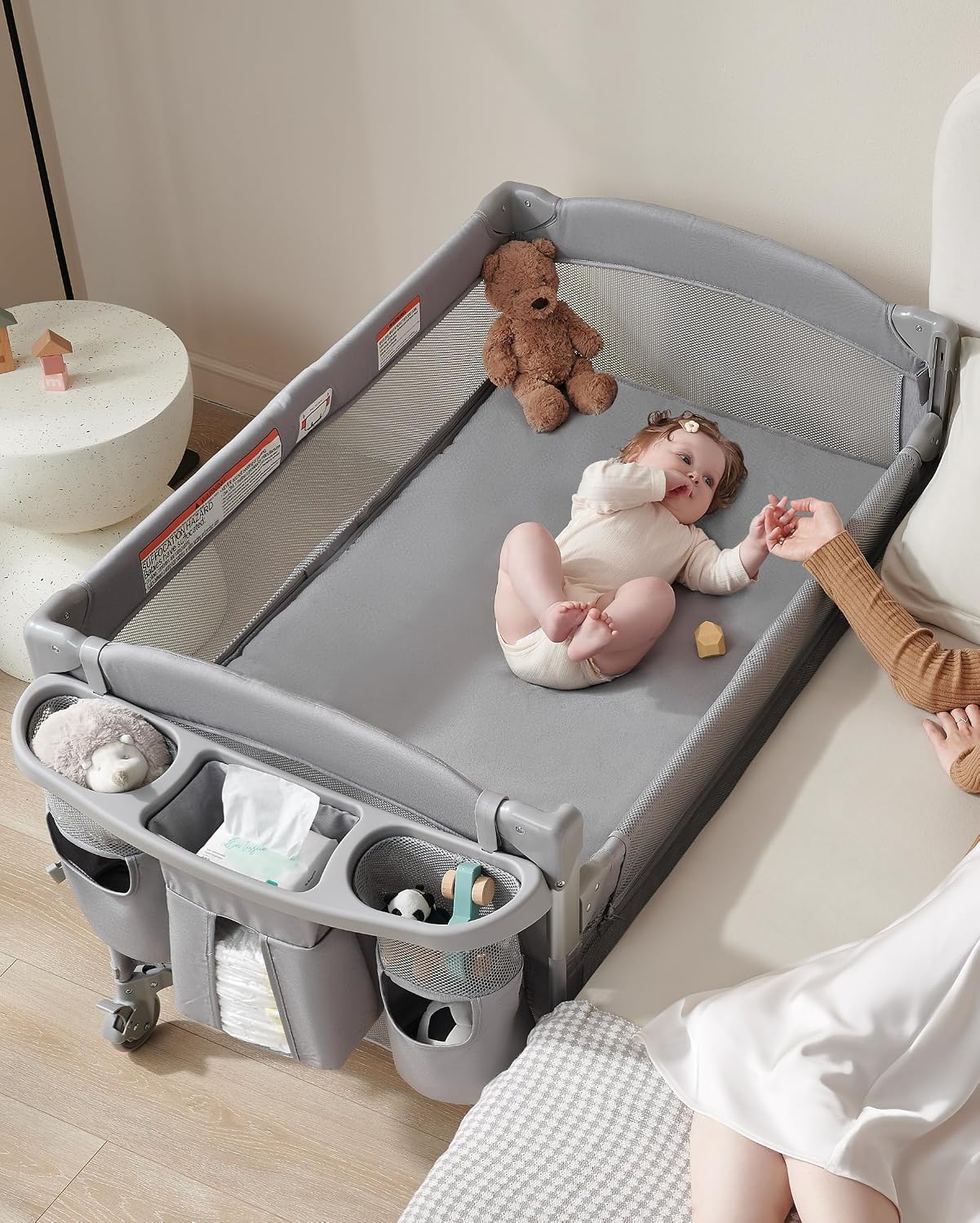 AirClub 4 in 1 Bedside Sleeper