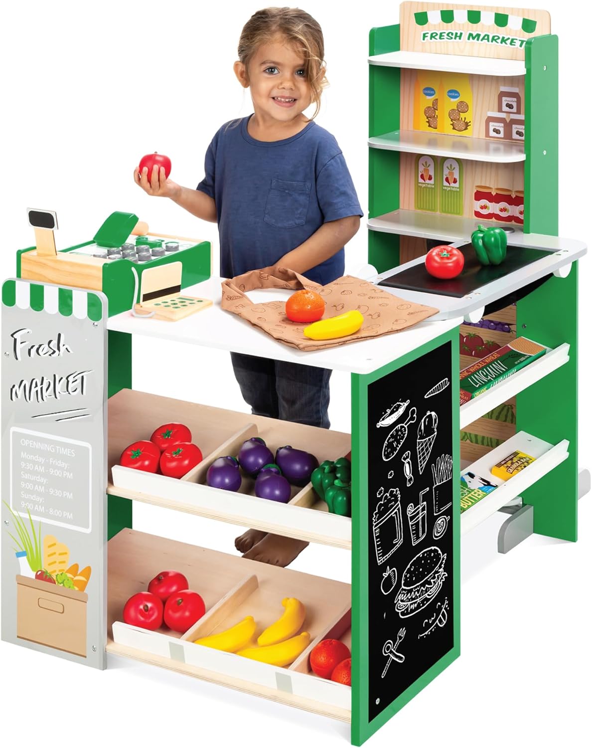 Best Choice Products Grocery Store (Green)