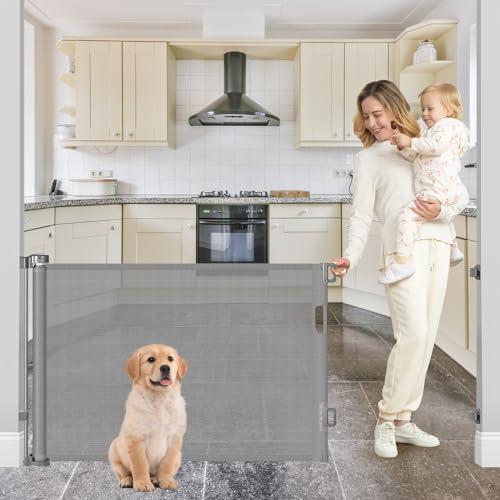 BETERTEK 80 Inch Retractable Baby Gate