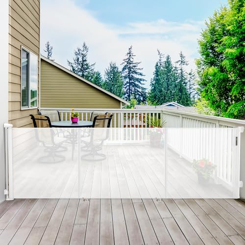 Uamector 138 Inch Reinforced Retractable Gate