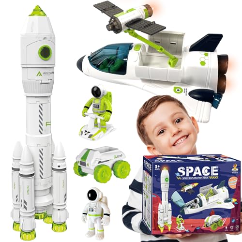 Space Rocket Shuttle Toy Set