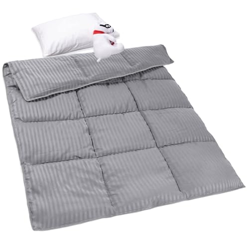 ZPECC Grey Stripe Comforter