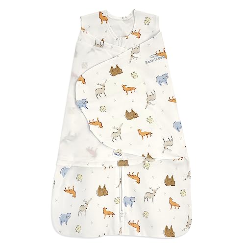 HALO 100% Cotton Sleepsack Swaddle (Forest Friends)