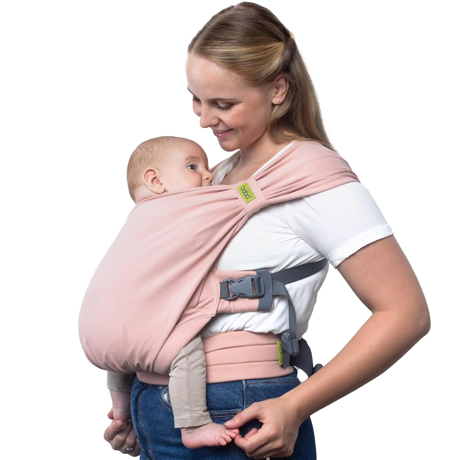 Boba Bliss Pre-Wrapped Baby Carrier (Bloom)