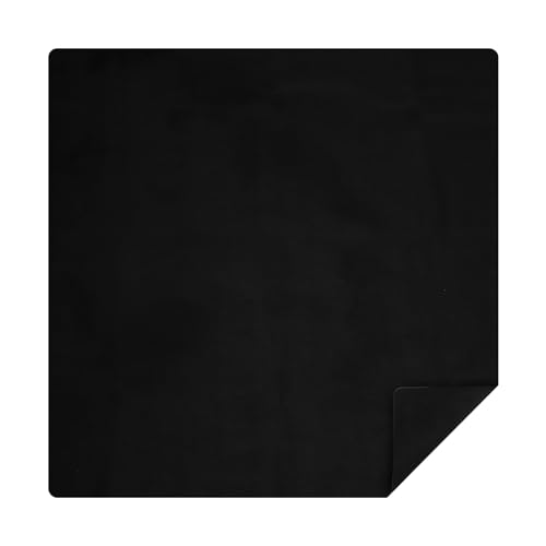 Buryeah 40 x 40 Inch Mahjong Mat (Black)
