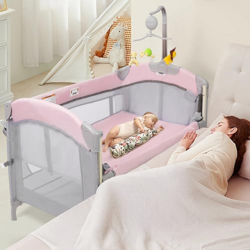 SIMPLGIRL 5-in-1 Baby Bassinet