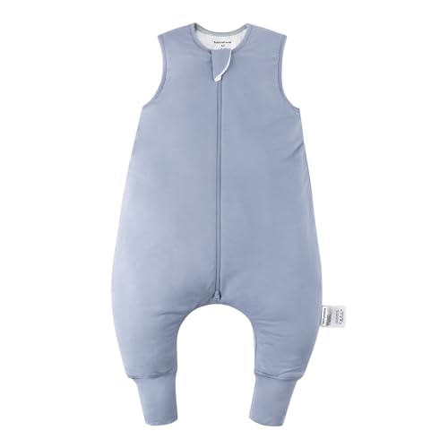 Rayon Made from Bamboo Toddler Sleep Sack with Feet 24-36 Months 1.0 Tog Ultra Soft Toddler Sleeping Sack 2t-3t Sleep Bag Walker Quilted Wearable Blanket with Legs 2-Way Zipper Lightweight