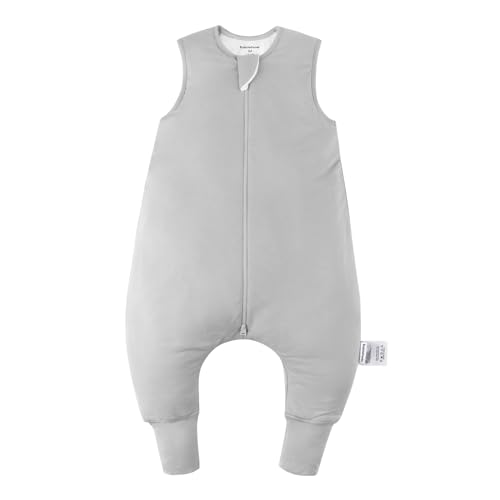 Rayon Made from Bamboo Toddler Sleep Sack with Feet 12-24 Months 1.0 Tog Ultra Soft Toddler Sleeping Sack 1t-2t Sleep Bag Walker Quilted Wearable Blanket with Legs 2-Way Zipper Lightweight