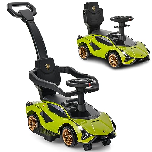 INFANS 3 in 1 Ride on Push Car (Green)