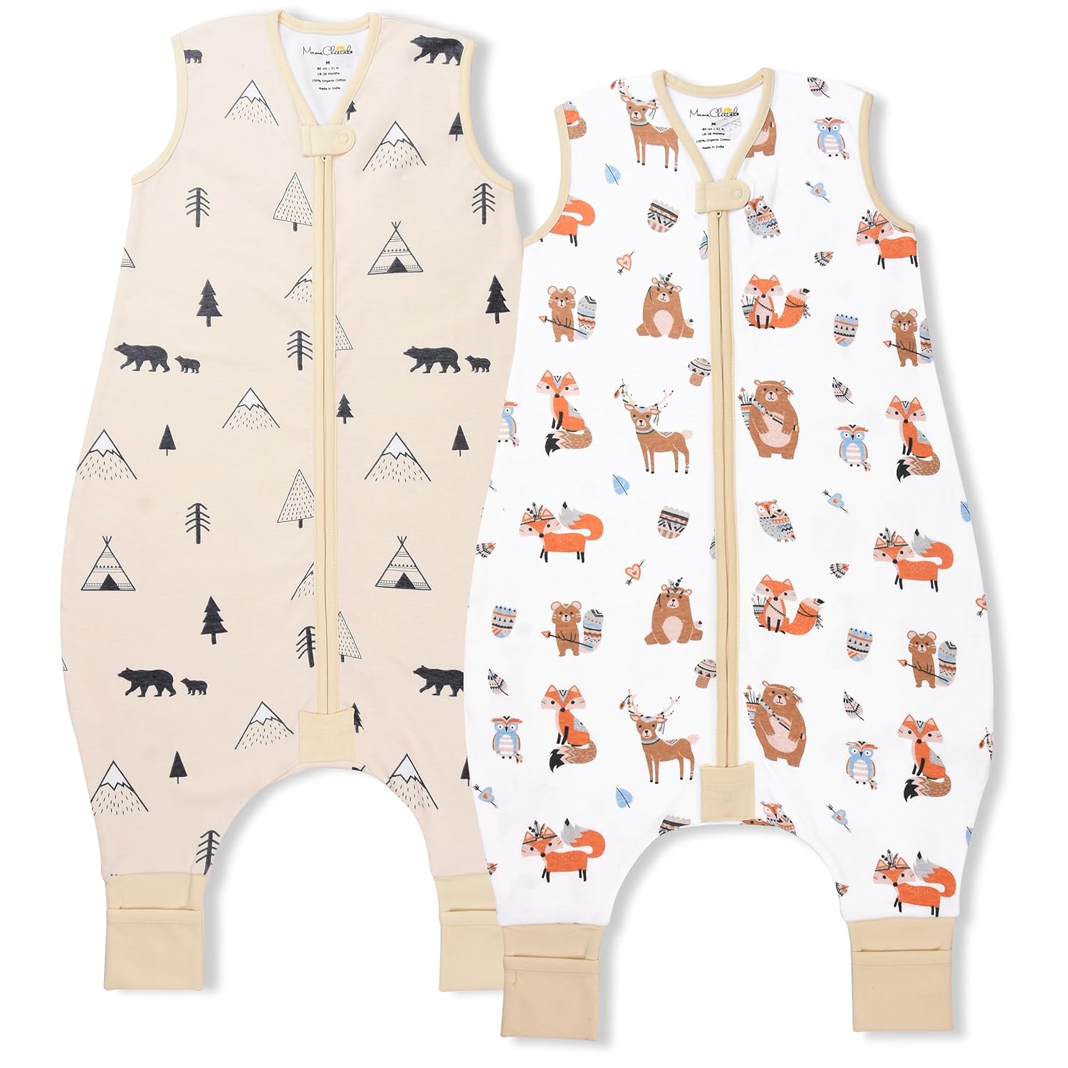 Mama Cheetah 0.5 TOG Sleep Sack 6-18M