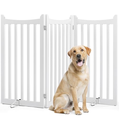 Yaheetech 36" 3-Panel Wooden Gate