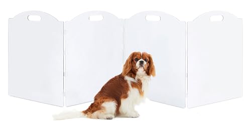 Feoyoho Clear Acrylic Freestanding Gate