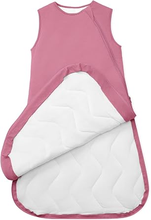 Quilted Supersoft Sleep Sack, 2.5 TOG Premium Bamboo Viscose Warm Baby Sleeping Bag, Thick Babies Wearable Blanket