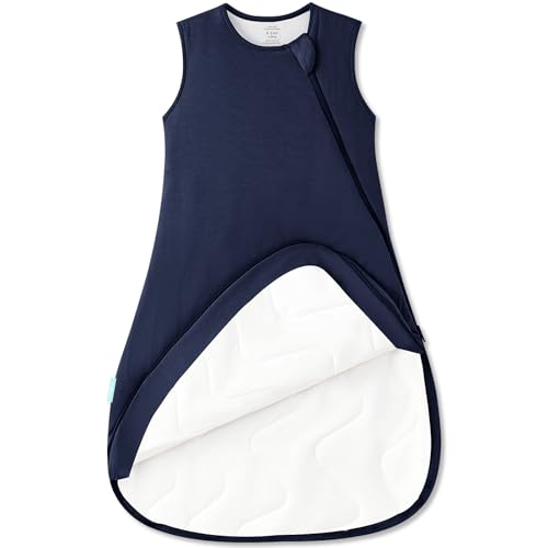 Supersoft Sleep Sack 1.0 TOG, Premium Bamboo Viscose Baby Sleeping Bag 2-Way Zipper Sleep Sack Baby Wearable Blanket