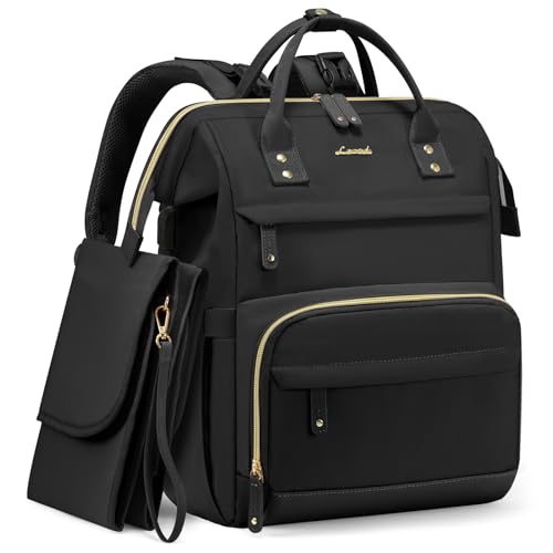 LOVEVOOK Diaper Bag Backpack (Black)