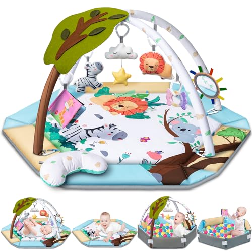 Jyusmile 8-in-1 Play Mat