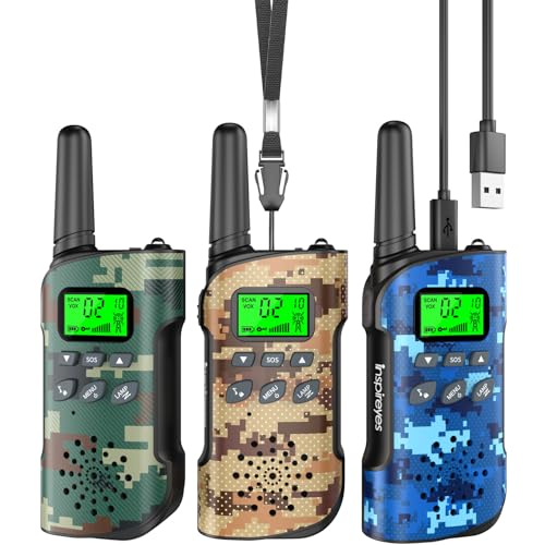 Inspireyes Kids Walkie Talkies