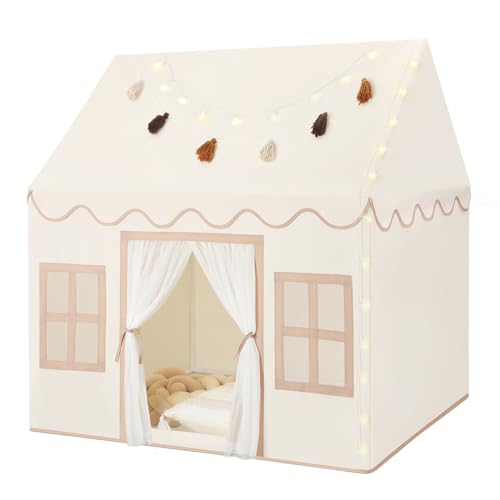 Pink Tassel Play Tent