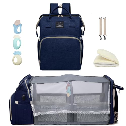 Diaper Bag with Changing Station (Ungrade Blue)