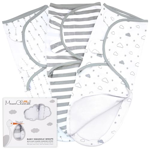 Mama Cheetah Zipper Swaddle Wrap