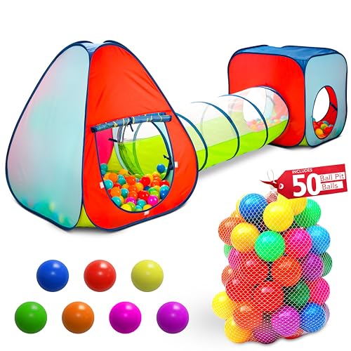 Kids Play Tent 3-Piece Combo