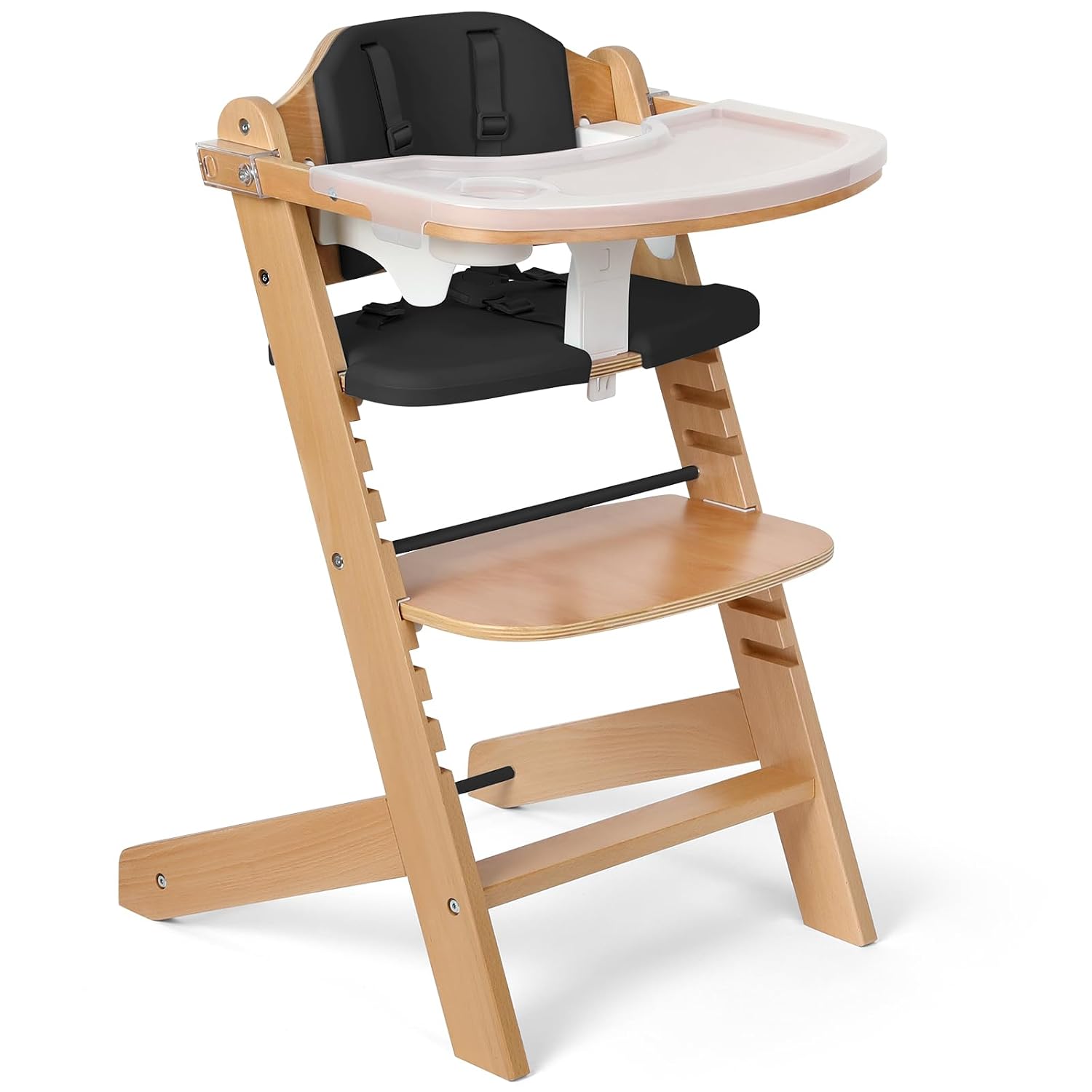 Cowiewie Natural Wooden High Chair
