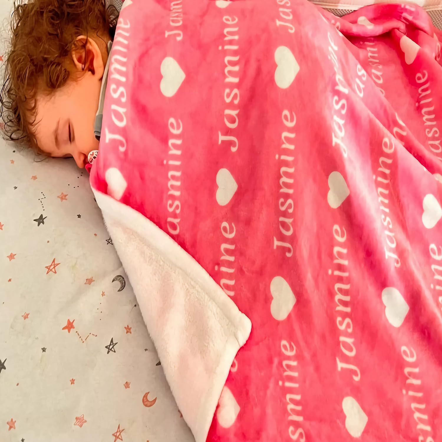 TIRXUIND Personalized Baby Blanket (40x50)