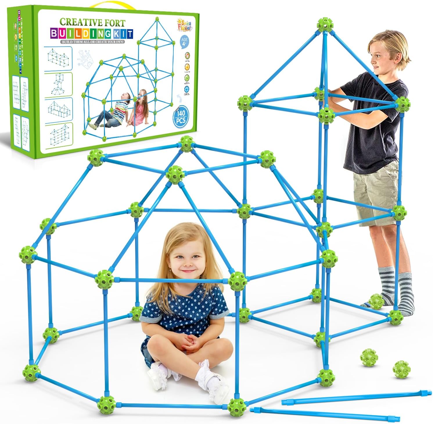SpringFlower Fort Kit (Green)