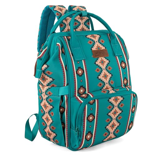 Montana West Wrangler Callie Diaper Bag Backpack with Stroller Straps Multifunction Baby Travel Bag WG2204-9110GN