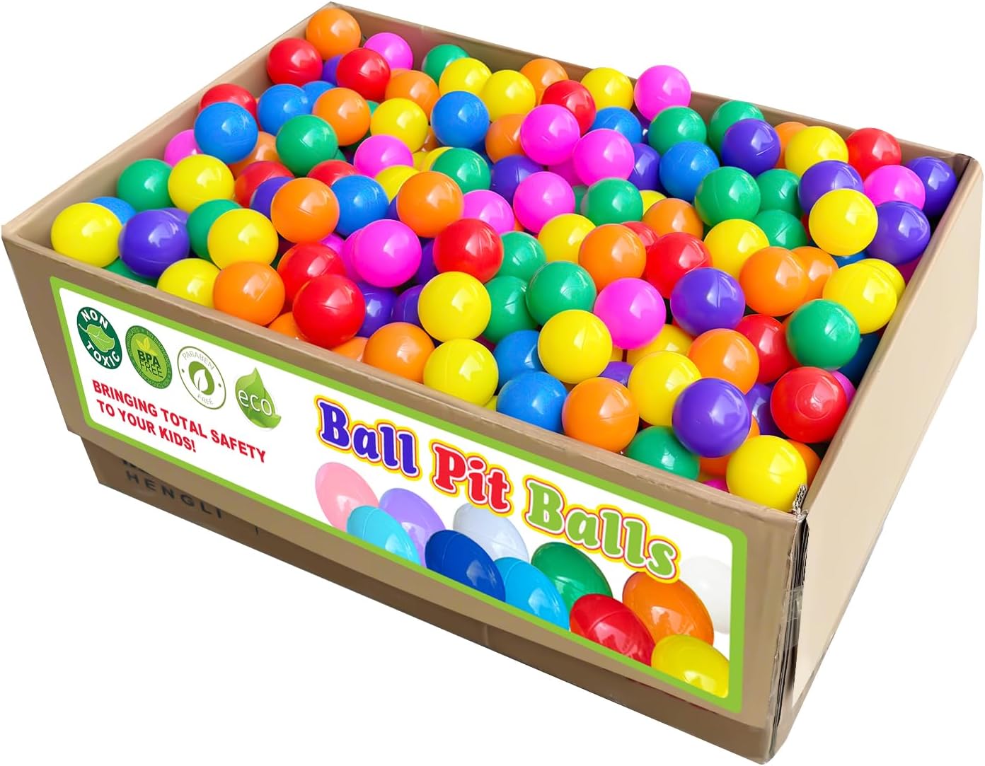 Ball Pit Balls Rainbow, 2000 Count