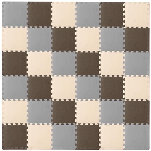 ProSource Foam Puzzle Floor Play Mat (Solid)