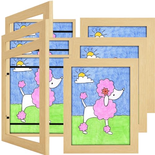 6 Pack 9x12 Kids Art Frames