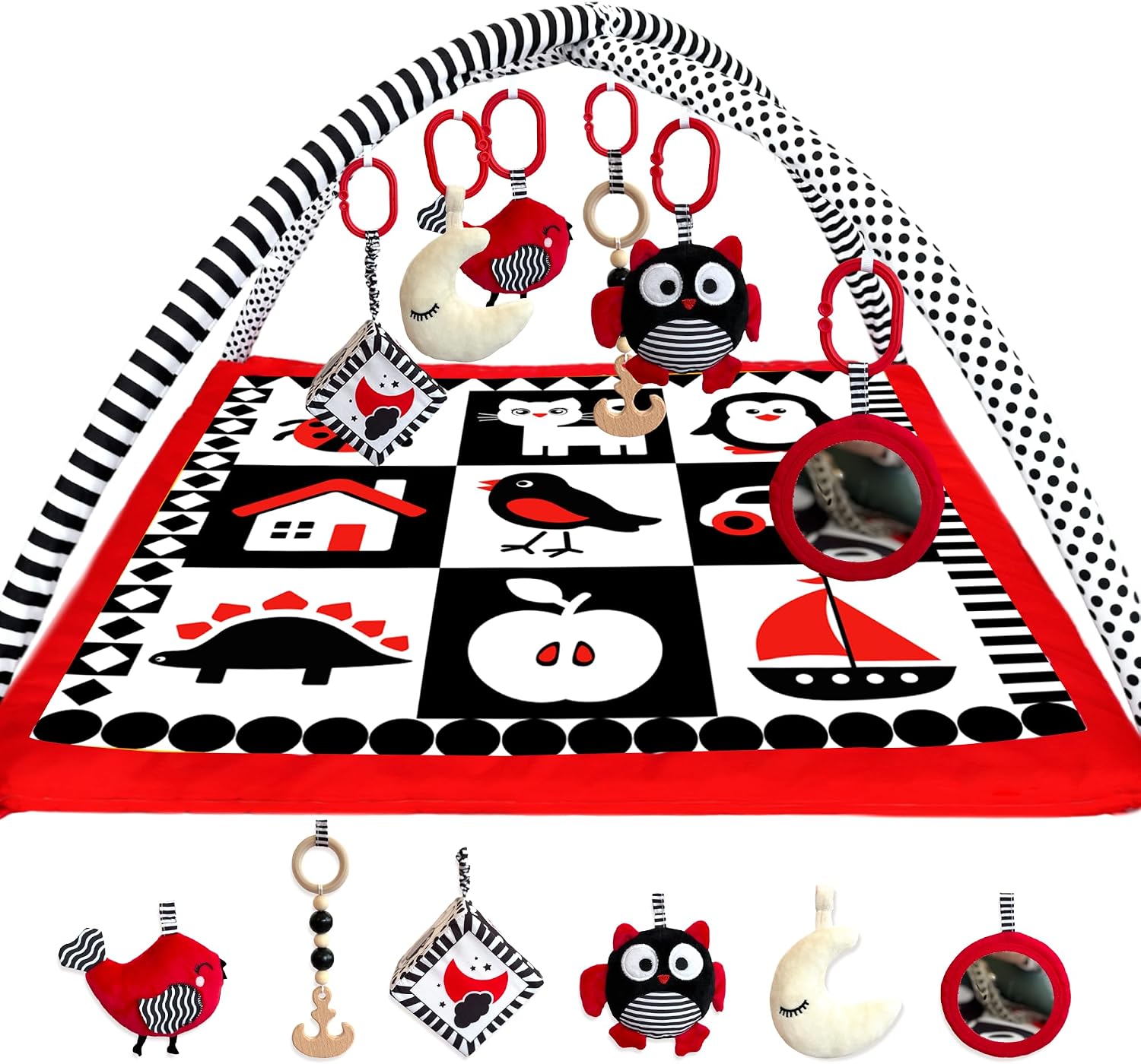 QUOKKA Padded Baby Gym Mat
