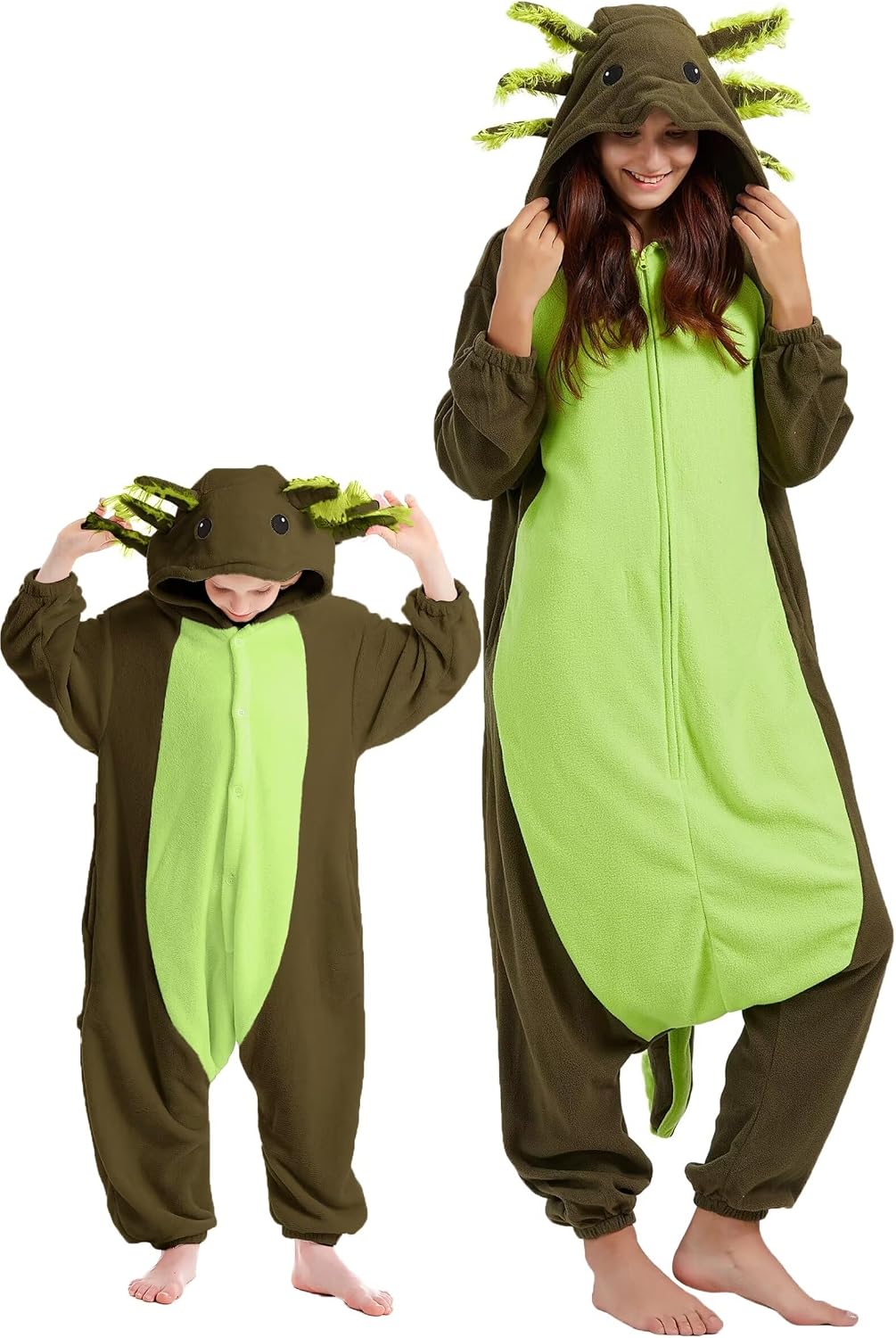 DarkCom Kids Animal Onesie, Axolotl
