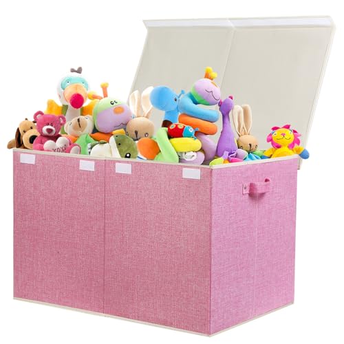 popoly 122L Large Toy Box (Pink)