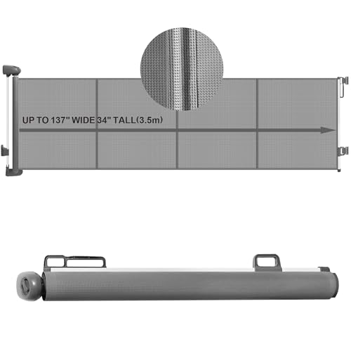 Kerty 137" Retractable Extra Wide Gate
