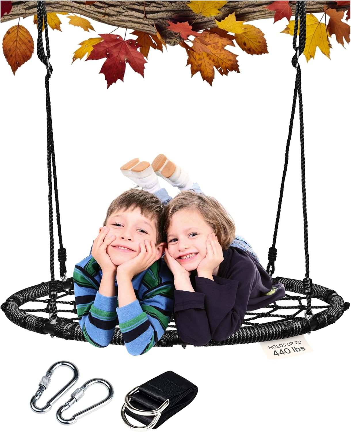 PLAYVIBE Spider Web Swing